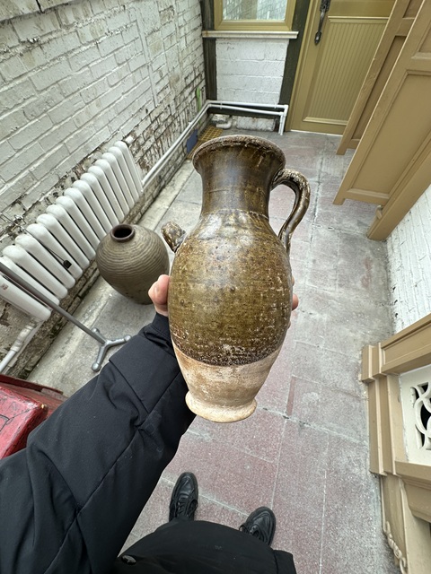 古玩陶瓷唐代黃釉執壺拍賣,當前價格99999元