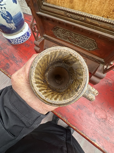 古玩陶瓷唐代黃釉執壺拍賣,當前價格99999元