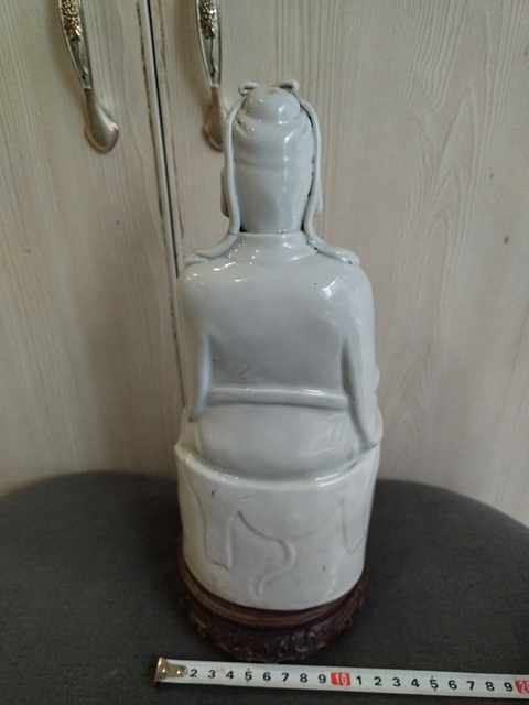 古玩陶瓷民國文昌帝君塑像拍賣，當(dāng)前價格1180元
