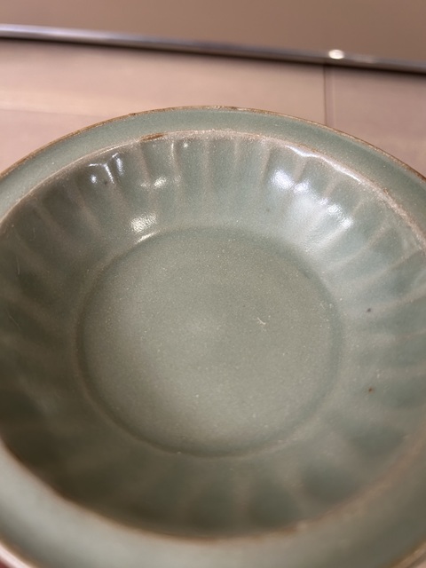古玩陶瓷宋 龍泉窯菊瓣洗拍賣，當(dāng)前價(jià)格6666元