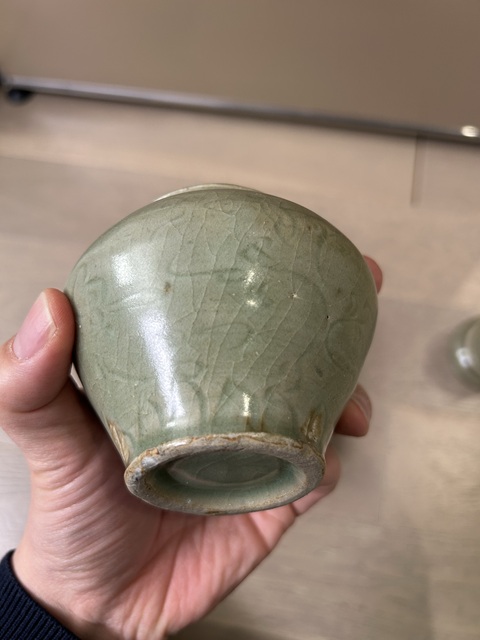古玩陶瓷明龍泉小罐拍賣,當前價格3500元