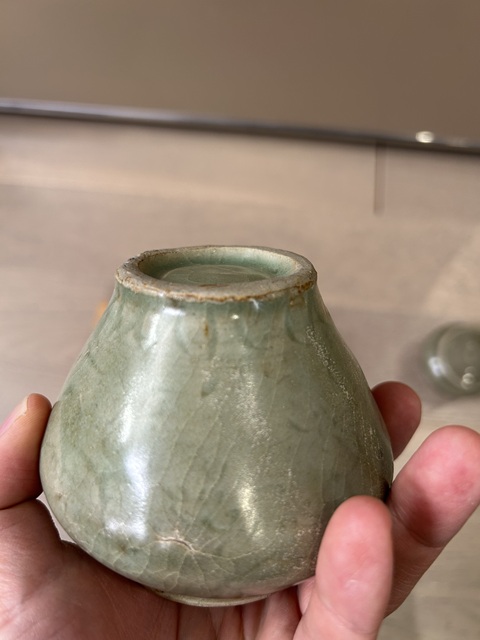 古玩陶瓷明龍泉小罐拍賣,當前價格3500元