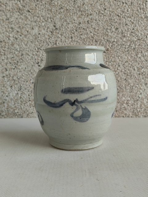 古玩陶瓷青花福字罐拍賣,當前價格580元
