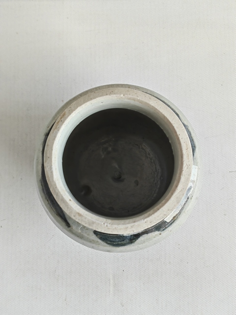 古玩陶瓷青花福字罐拍賣,當前價格580元