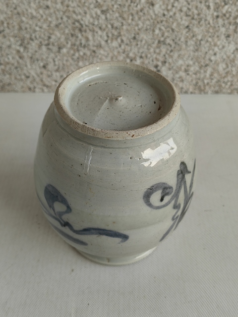 古玩陶瓷青花福字罐拍賣,當前價格580元