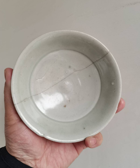 古玩陶瓷青白釉折腰洗拍賣，當(dāng)前價格0元