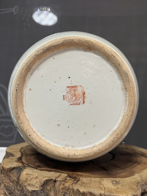 古玩陶瓷名家花鳥紋冬瓜罐拍賣，當前價格1380元