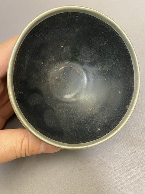 古玩陶瓷吉州窯黑釉茶盞拍賣,當(dāng)前價(jià)格6800元