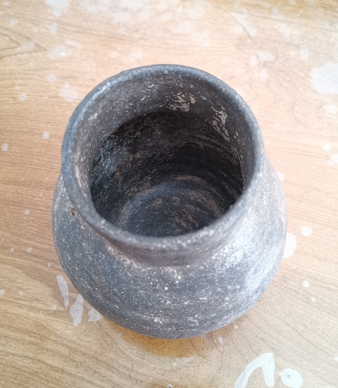 古玩陶瓷黑釉罐拍賣，當前價格200元