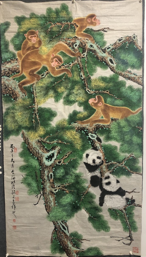 古玩字畫已故名家周北溪，夏銘見收藏級精品拍賣，當前價格3999元