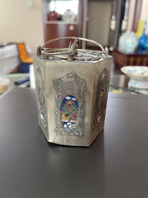 古玩銅器溫酒壺拍賣,當(dāng)前價(jià)格7800元