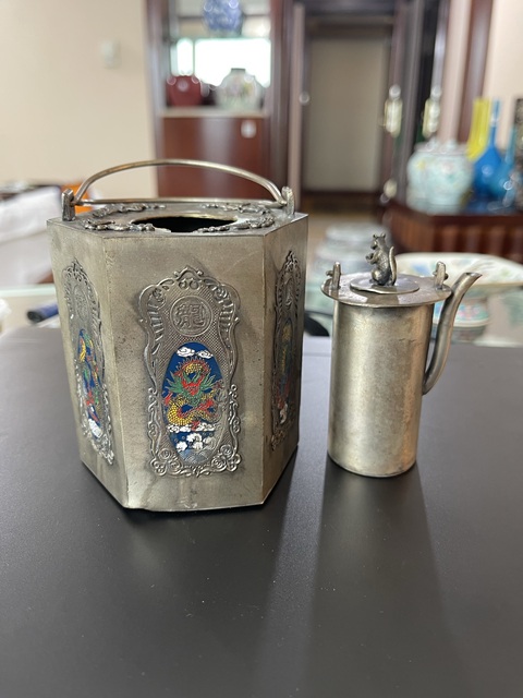 古玩銅器溫酒壺拍賣,當(dāng)前價(jià)格7800元