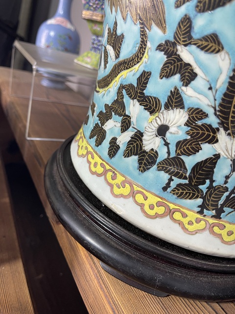 古玩陶瓷光緒松石綠粉彩大雅齋風(fēng)格將軍罐拍賣,當(dāng)前價格26800元