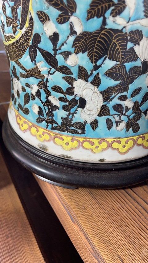 古玩陶瓷光緒松石綠粉彩大雅齋風(fēng)格將軍罐拍賣,當(dāng)前價格26800元