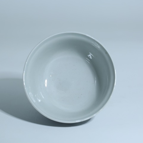 古玩陶瓷清雍正青花忍冬紋福壽杯拍賣,當前價格4000元