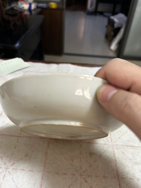 古玩陶瓷清雍正山水樓閣紋青花盤拍賣,當前價格400元