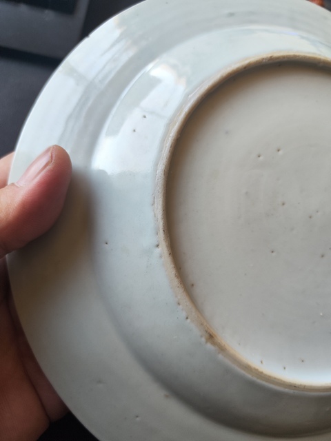 古玩陶瓷清雍正 粉彩花卉紋折沿盤拍賣，當(dāng)前價(jià)格3200元