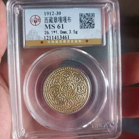 古玩錢幣西藏章嘎嘎布拍賣,當前價格0元