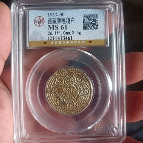古玩錢幣西藏章嘎嘎布拍賣,當前價格0元