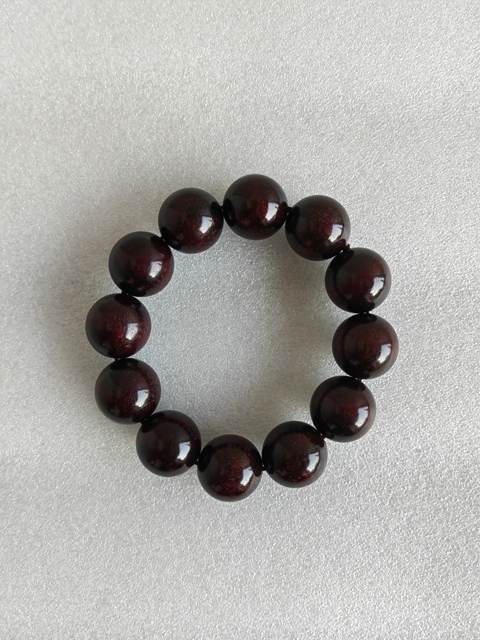 古玩雜項(xiàng)紫檀金星手串拍賣,當(dāng)前價(jià)格298元