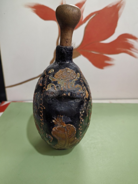 古玩陶瓷雙系瓶拍賣,當(dāng)前價(jià)格280元