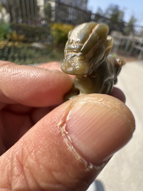 古玩雜項夏代，雙獸頭鈕印（珠博入盒）拍賣，當前價格11000元