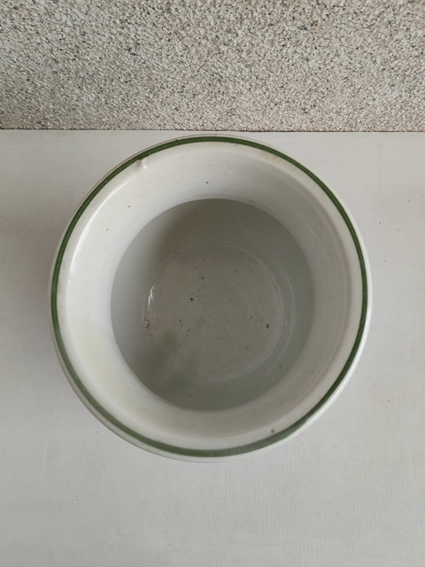 古玩陶瓷釉下彩竹報平安圖花囊拍賣,當前價格480元