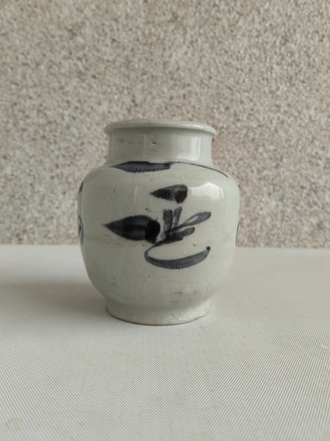 古玩陶瓷青花福字紋罐拍賣,當(dāng)前價格580元