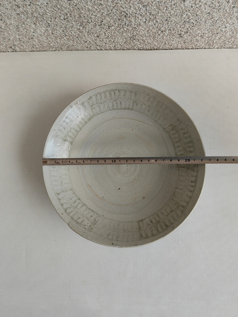 古玩陶瓷青花壽字紋盤拍賣,當前價格298元