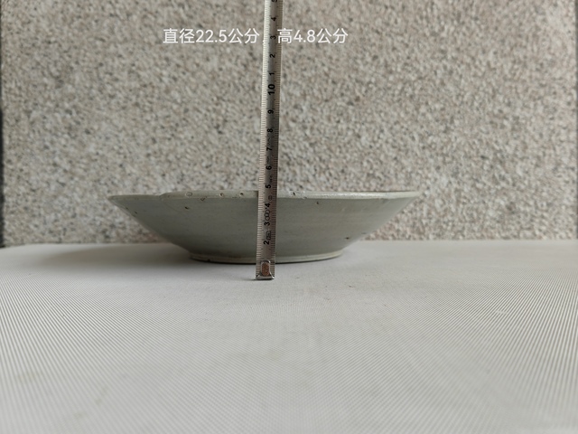 古玩陶瓷青花壽字紋盤拍賣,當前價格298元