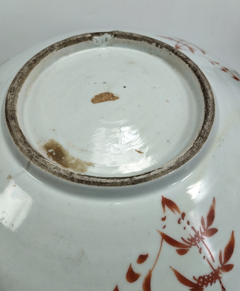 古玩陶瓷清晚-粉彩博古圖大盤拍賣,當前價格4569元