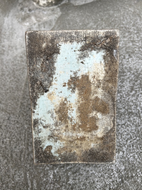 古玩陶瓷清中期 青花虎子拍賣,當前價格388元
