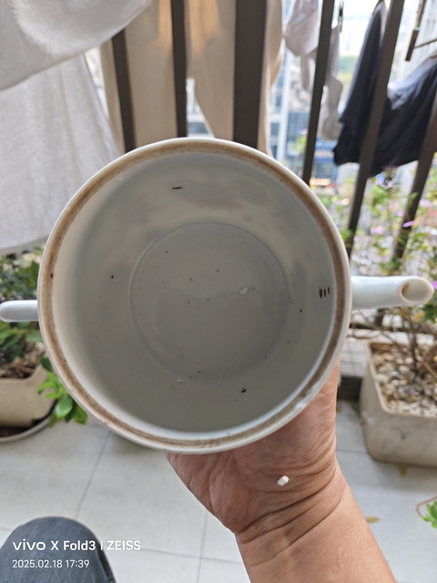 晚清粉彩參湯壺拍賣，當前價格600元