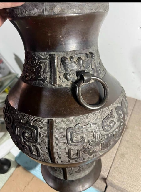 古玩銅器銅尊拍賣,當(dāng)前價(jià)格600元