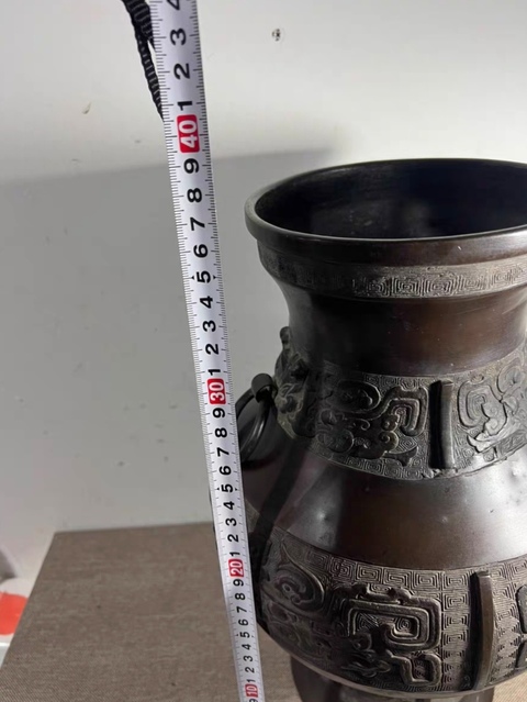 古玩銅器銅尊拍賣,當(dāng)前價(jià)格600元