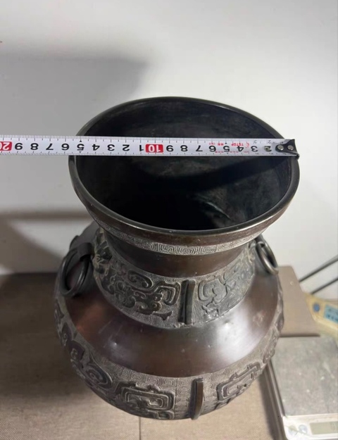 古玩銅器銅尊拍賣,當(dāng)前價(jià)格600元