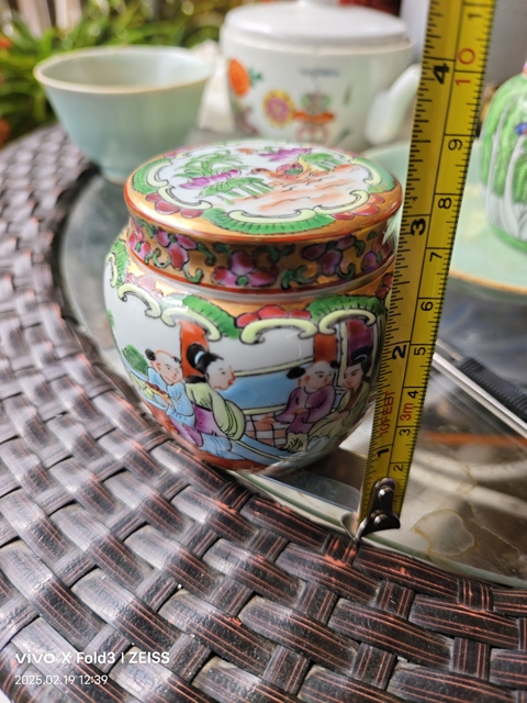 古玩陶瓷青花花鳥紋花觚拍賣,當前價格518元