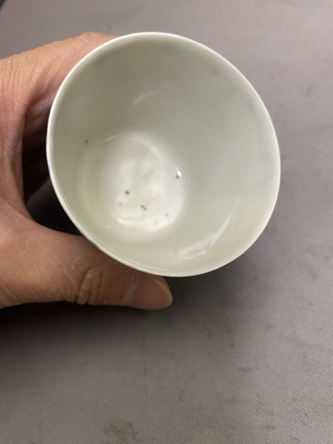 古玩陶瓷八仙圖青花杯拍賣,當前價格2880元