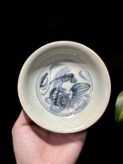 中国古玩 南京 青花麒麟文 鉢 大明萬暦年製 幅約24cm 唐物 c030416 中国古玩 南京 青花麒麟文 鉢 大明萬暦年製 幅約24cm 唐物