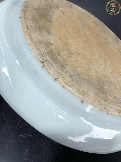 古玩陶瓷廣五彩人物盤真品鑒賞圖
