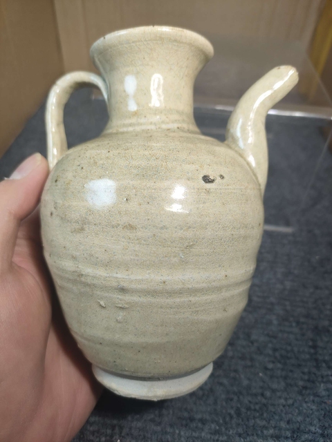 古玩陶瓷南宋景德鎮青白釉執壺拍賣，當前價格880元