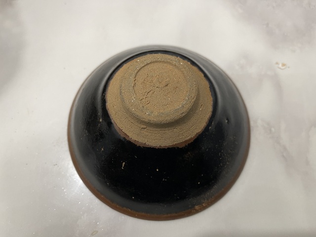 古玩陶瓷黑釉茶盞拍賣，當前價格12000元