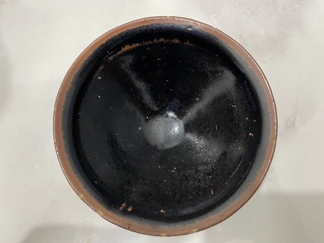 古玩陶瓷黑釉茶盞拍賣，當前價格12000元