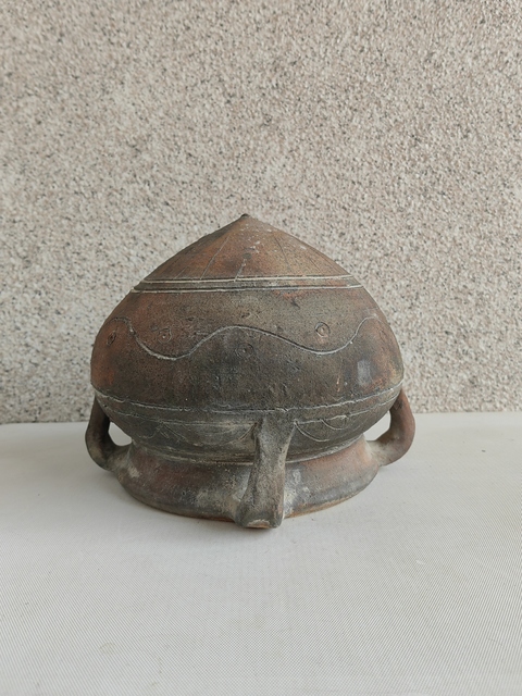古玩陶瓷晚明四系尖底罐拍賣，當(dāng)前價格980元