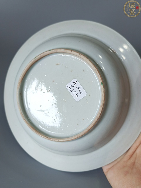 古玩陶瓷雍正青花花卉盤拍賣,當前價格1388元