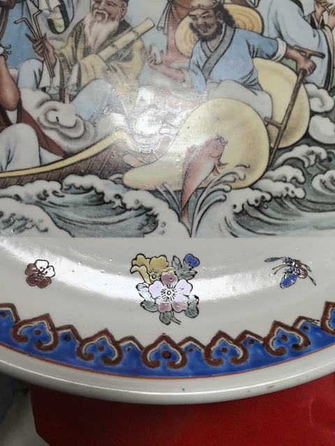 古玩陶瓷八仙盤拍賣,當(dāng)前價格999元