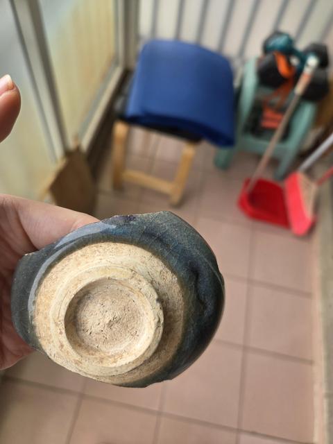 古玩陶瓷鈞窯標(biāo)本(已修復(fù))拍賣,當(dāng)前價(jià)格180元