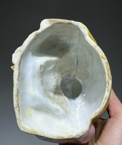 古玩陶瓷德化白瓷加彩彌勒佛坐像拍賣,當前價格25800元