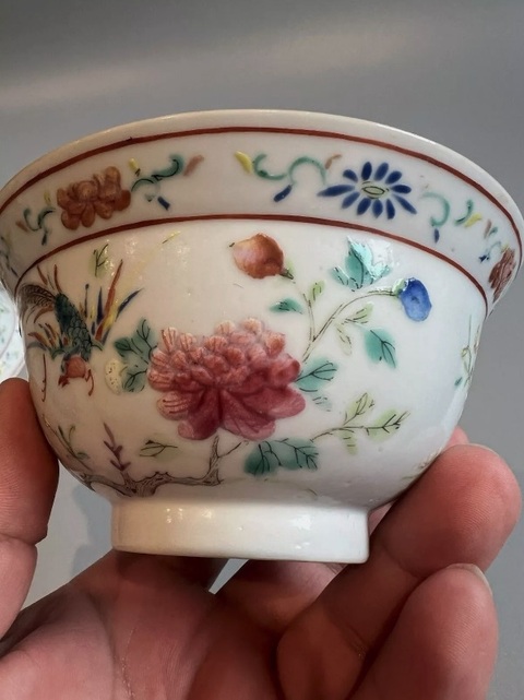 古玩陶瓷粉彩碗拍賣,當前價格6500元