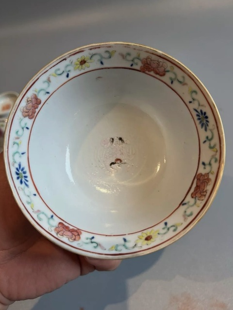 古玩陶瓷粉彩碗拍賣,當前價格6500元